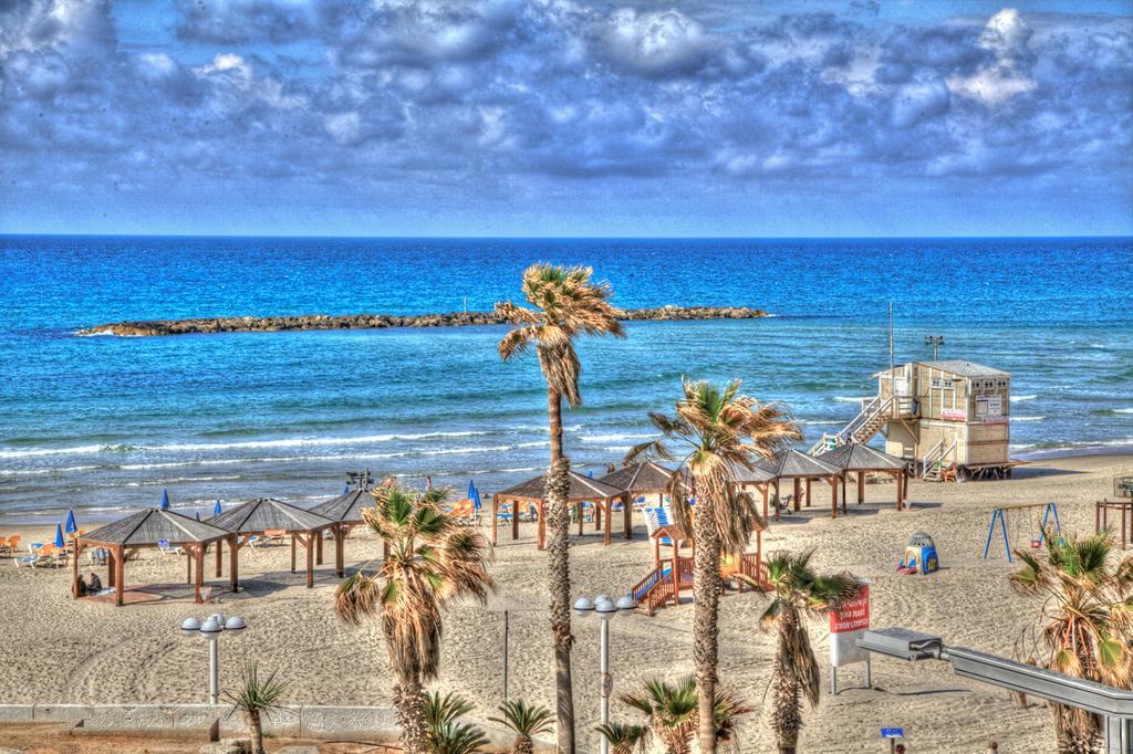 Designed Beach Apartments Tel Aviv Esterno foto